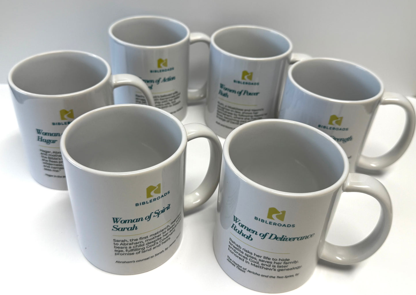Full Set - All 10 Women of the Bible Mugs