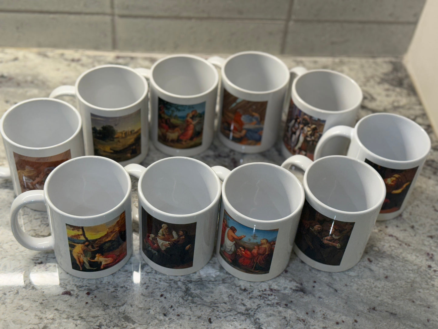 Full Set - All 10 Women of the Bible Mugs