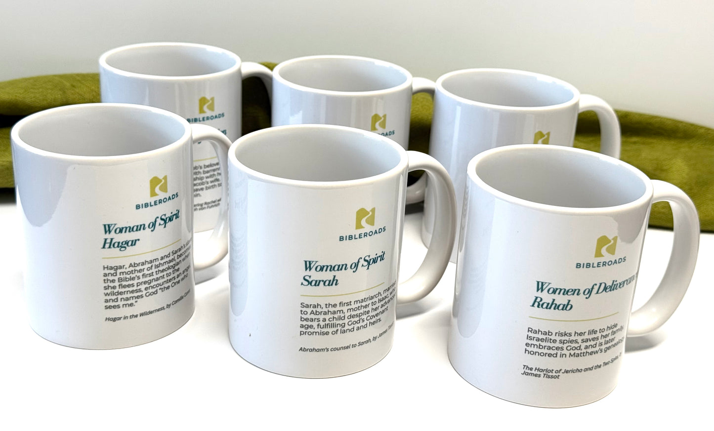 Full Set - All 10 Women of the Bible Mugs