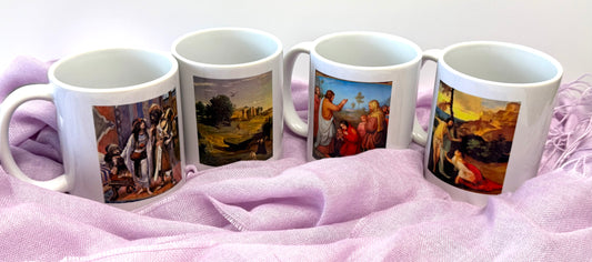 Madelon's Special 4-Pack: (Hagar, Rahab, Mary Magdalene, Lydia) - Mugs