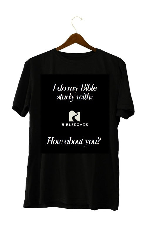 I do my Bible study with BibleRoads - Color T-Shirt